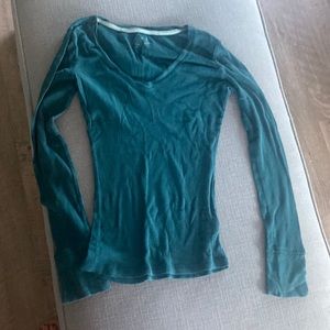 Teal sweater